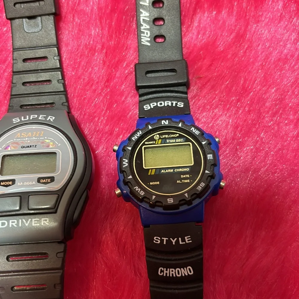 Bundle of Vintage Digital Watches